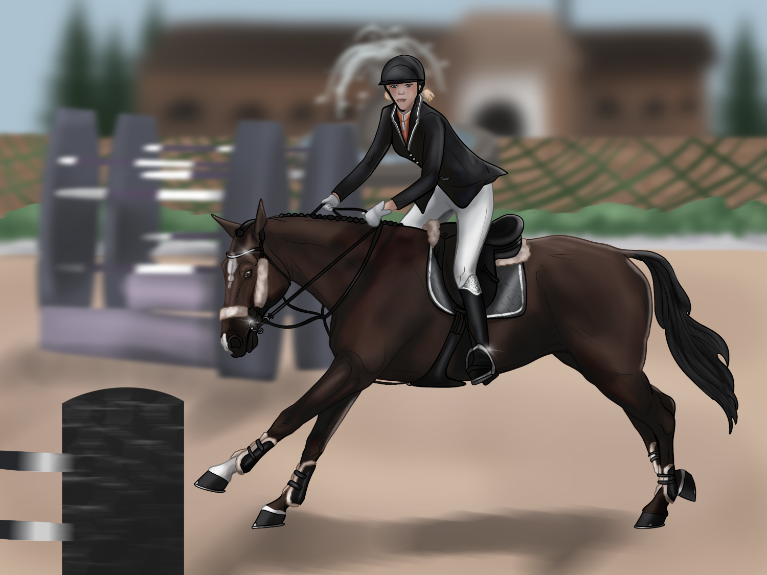 Bianca Langenberg & Crimson Crown © Riri